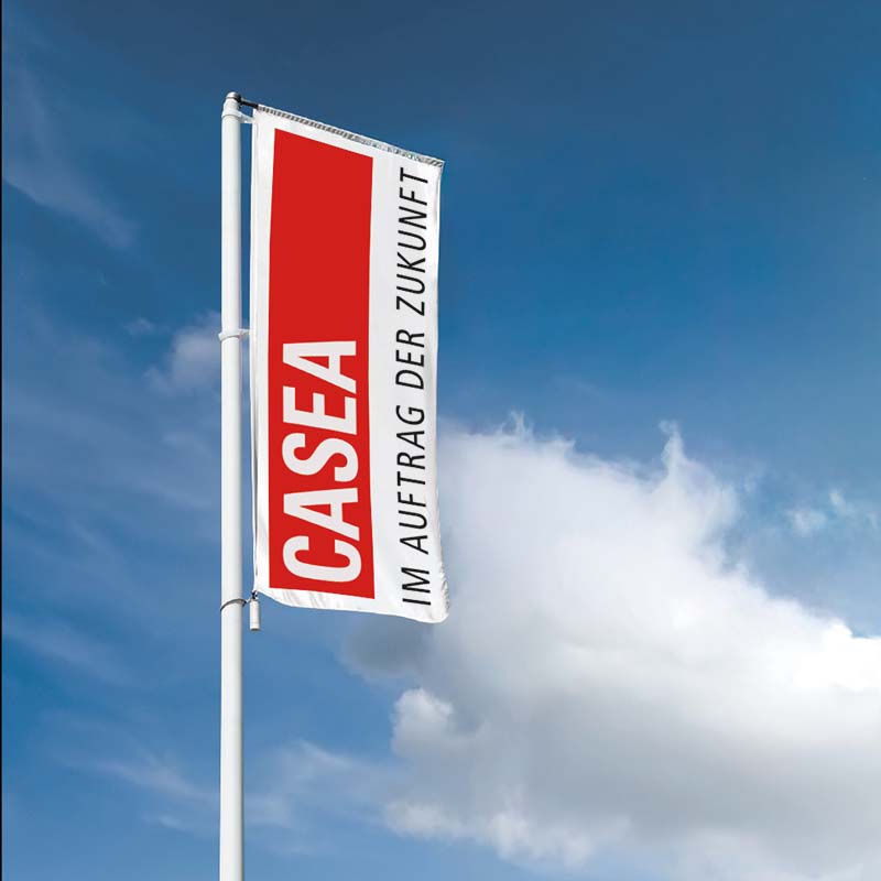 Fahne Longlife "CASEA" (1 Stk.)